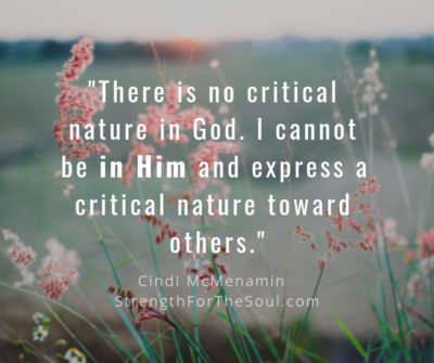 nature of God is not critical